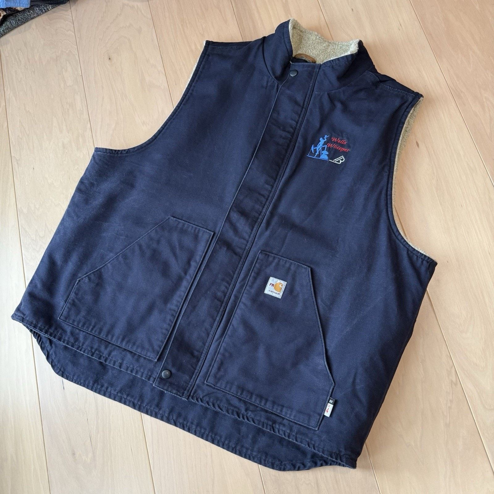 Carhartt Carhartt Flame Resistant Mock Neck Sherpa Lined Vest 2XL Size US XXL / EU 58 / 5 - 9 Thumbnail