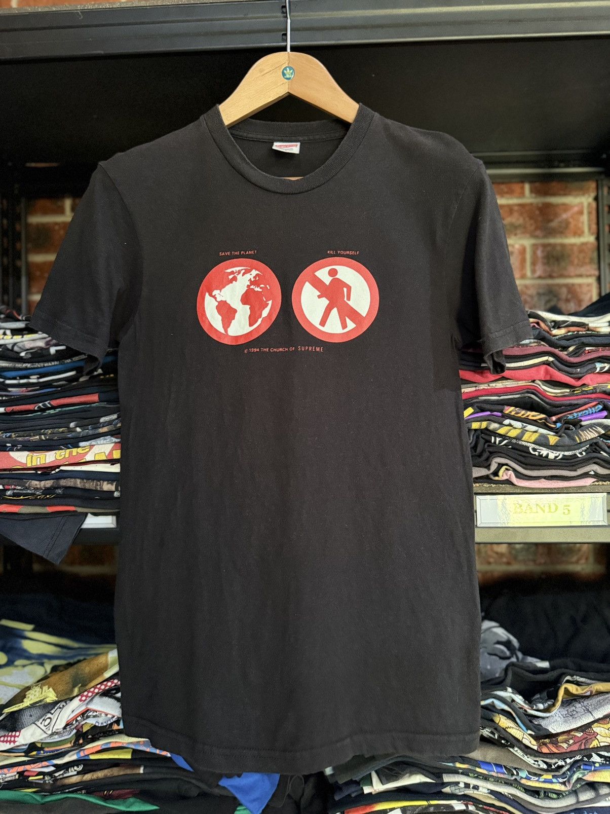 Vintage 1994 The Church Of Supreme Faded Tee