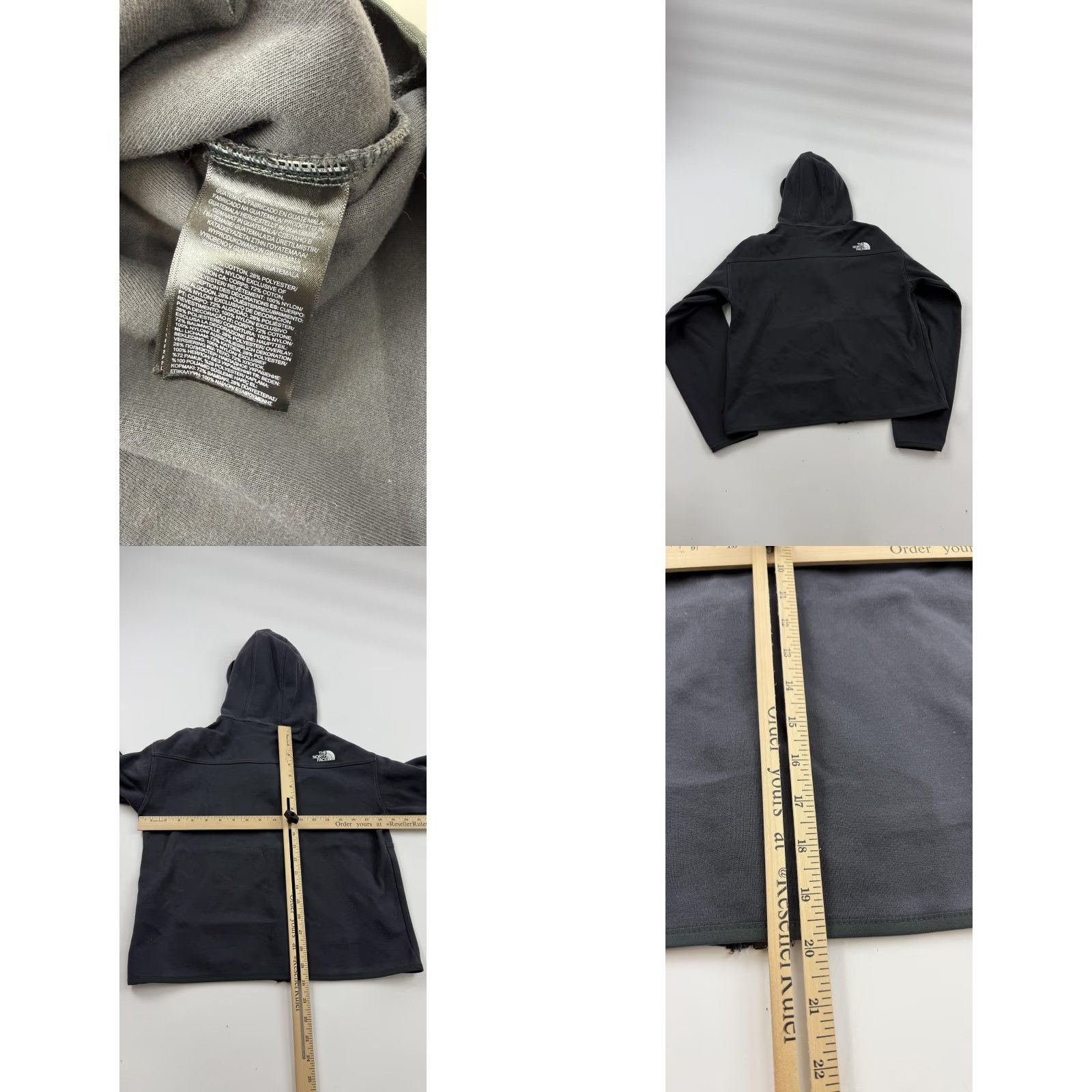 The North Face The North Face Hoodie Womens Medium Black Full Zip Half Dome Go To Ortho Size M / US 6-8 / IT 42-44 - 8 Thumbnail