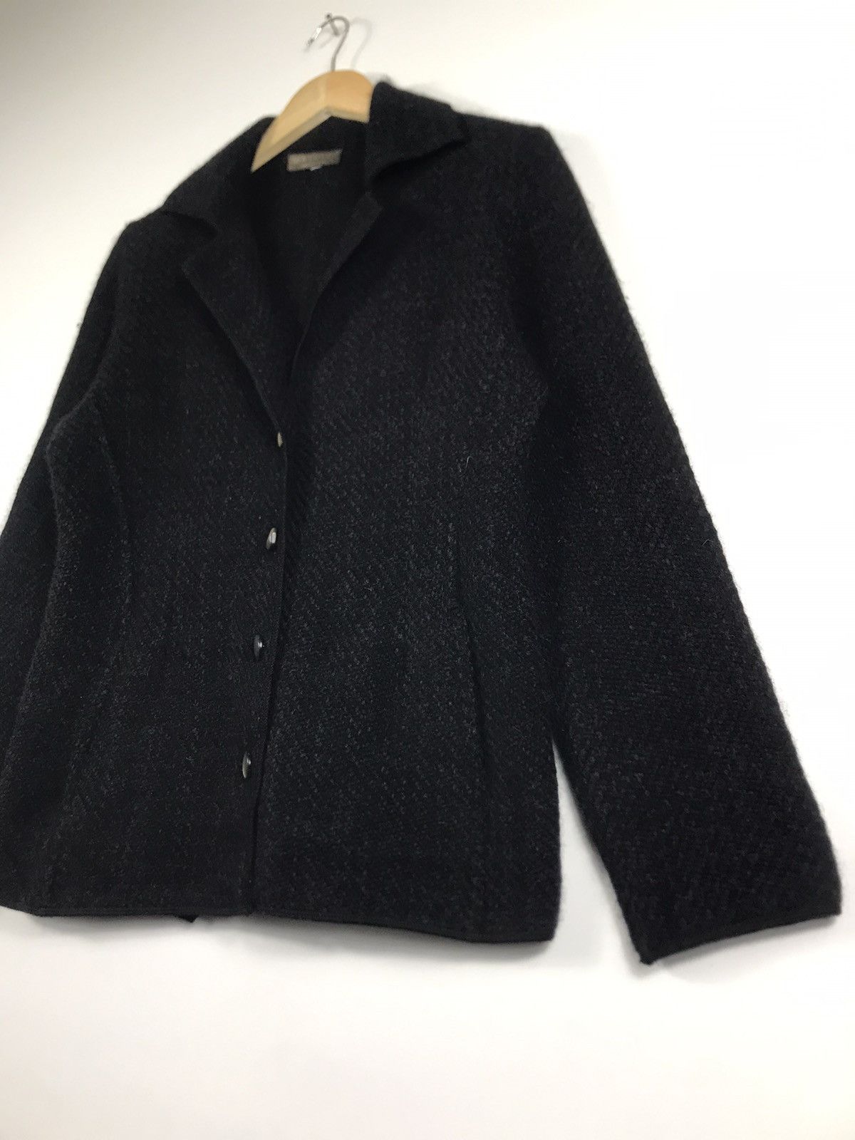 Designer × Vintage ⚡️Vintage Matucci Italy Wool Button Coat Jacket Size S / US 4 / IT 40 - 3 Thumbnail