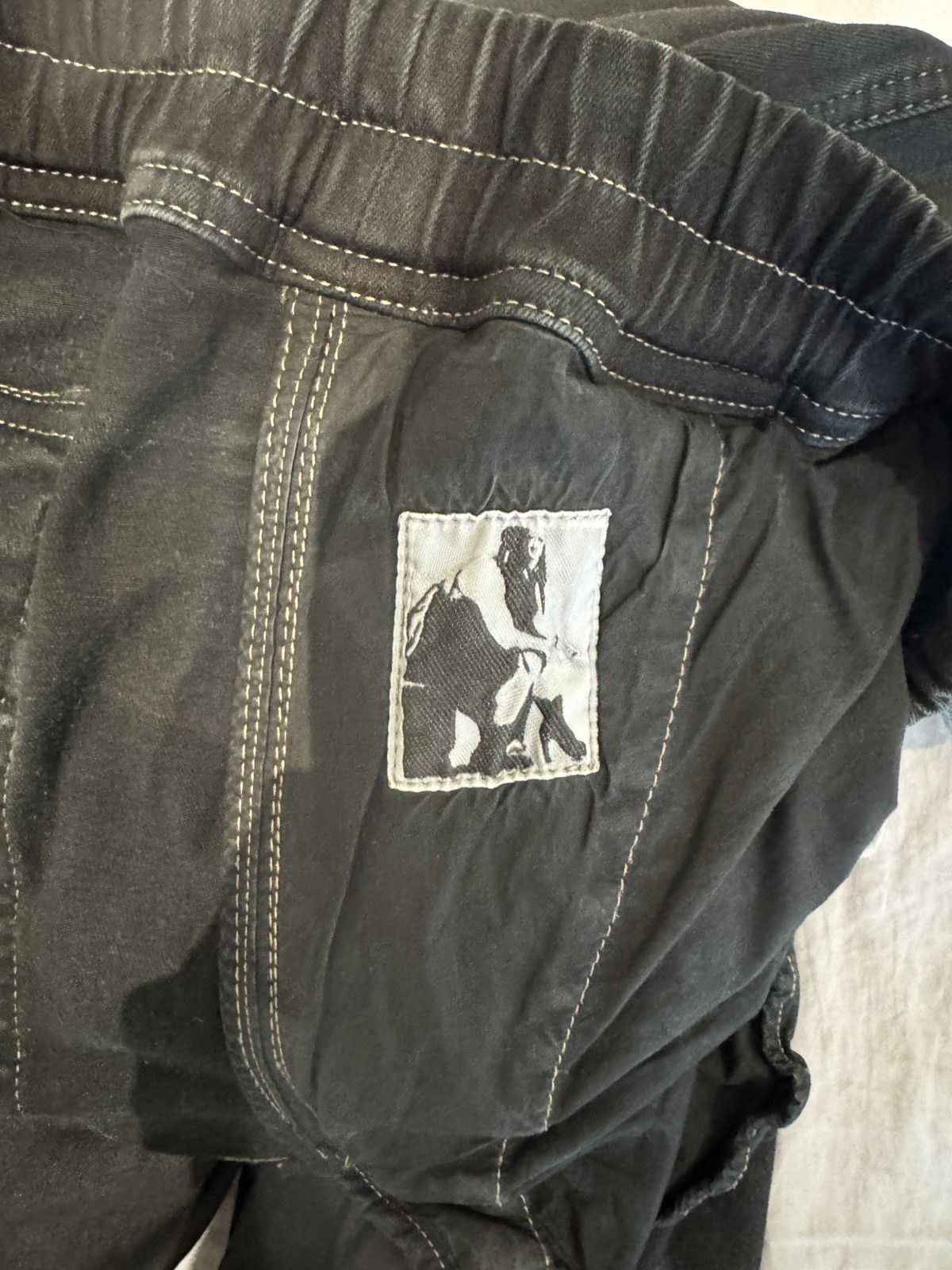 Rick Owens Drkshdw Rick Owens Drkshdw Mastodon cargo denim SSB edfu Size US 34 / EU 50 - 8 Thumbnail