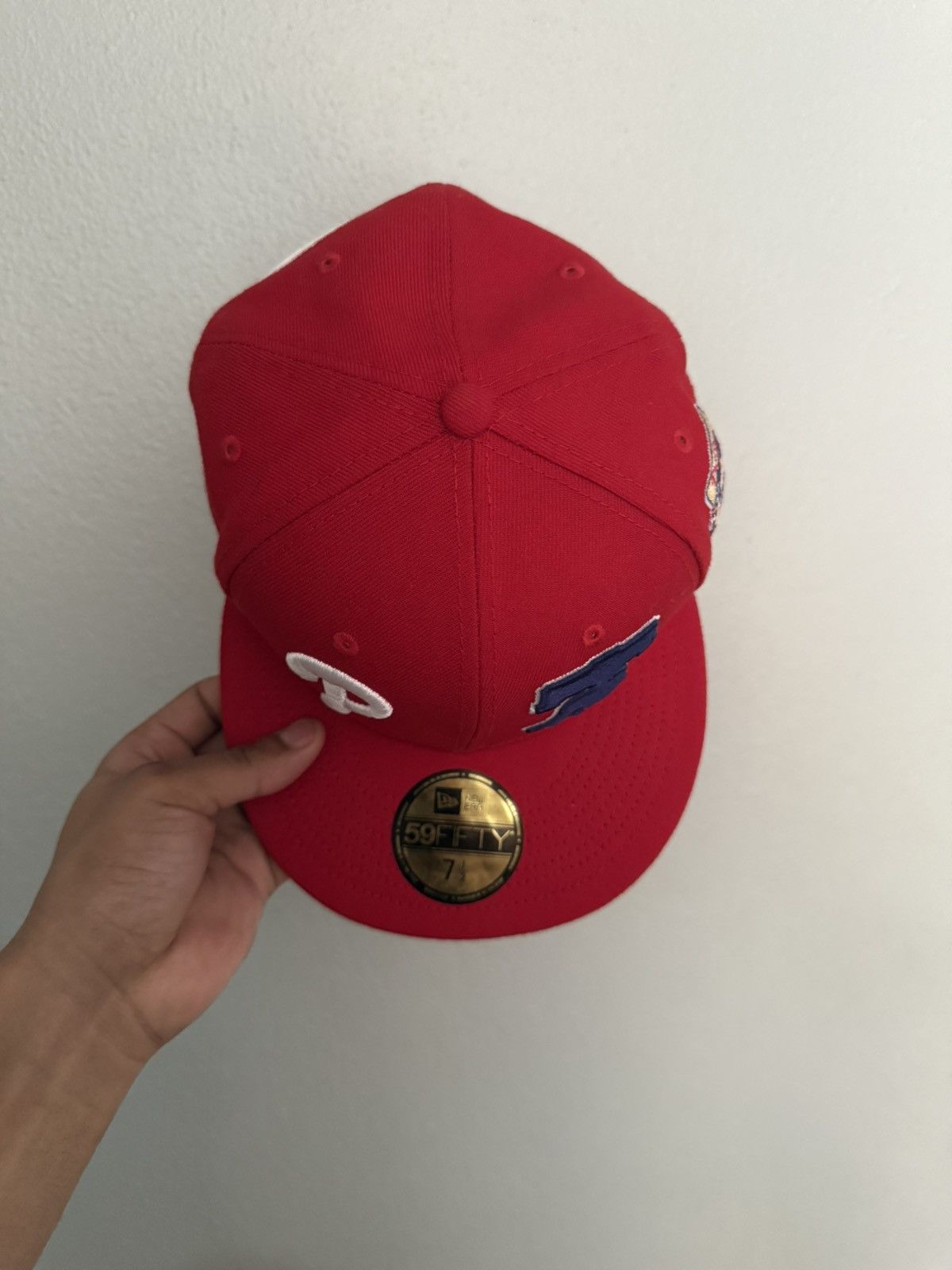 MLB × New Era Phillies New era 59Fifty flat brim size 7 1/2 size Size ONE SIZE - 8 Thumbnail
