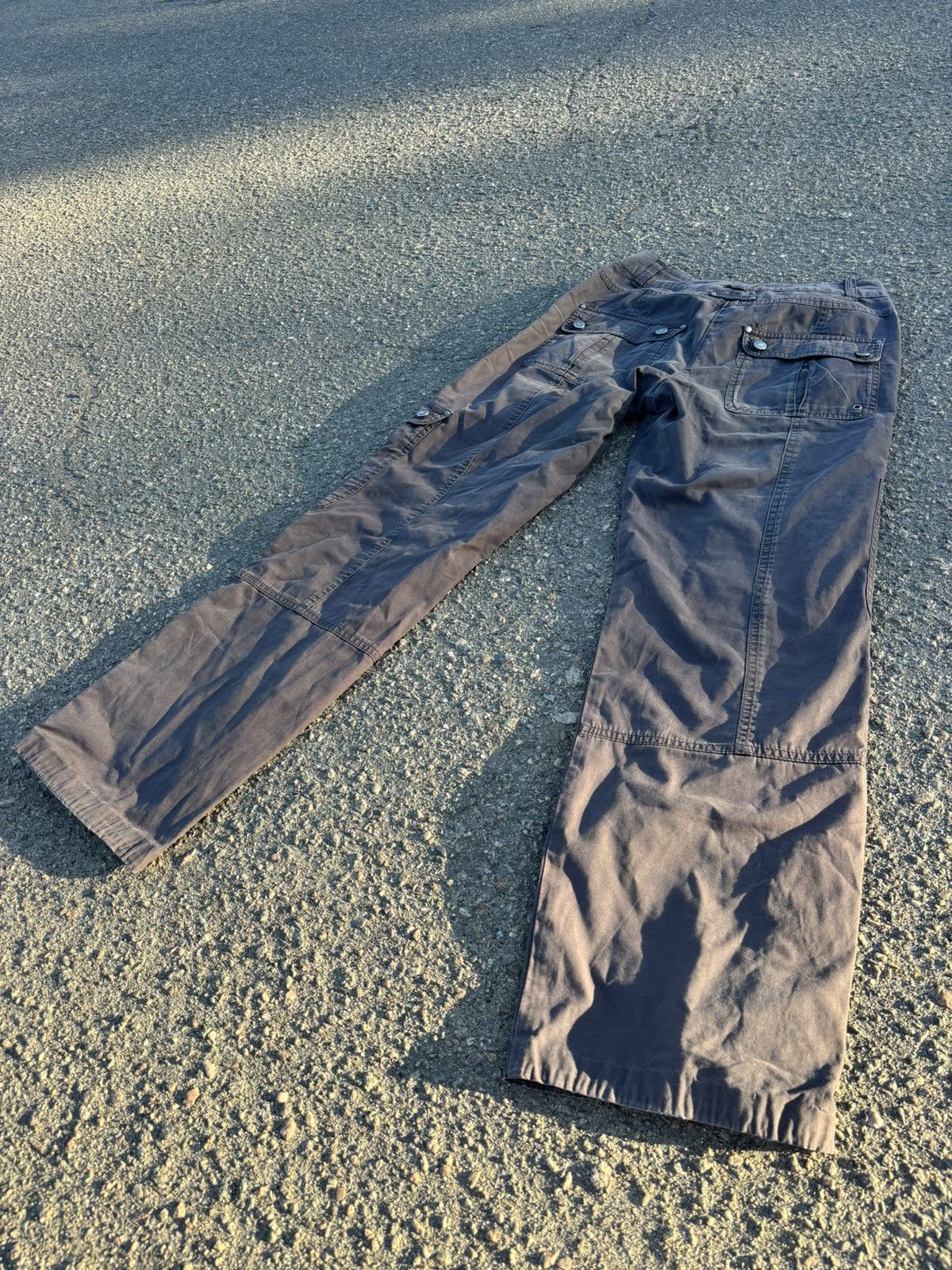 Vintage Vintage Y2K streetone cargo avant garde pants Size 24" / US 00 / IT 34 - 8 Thumbnail