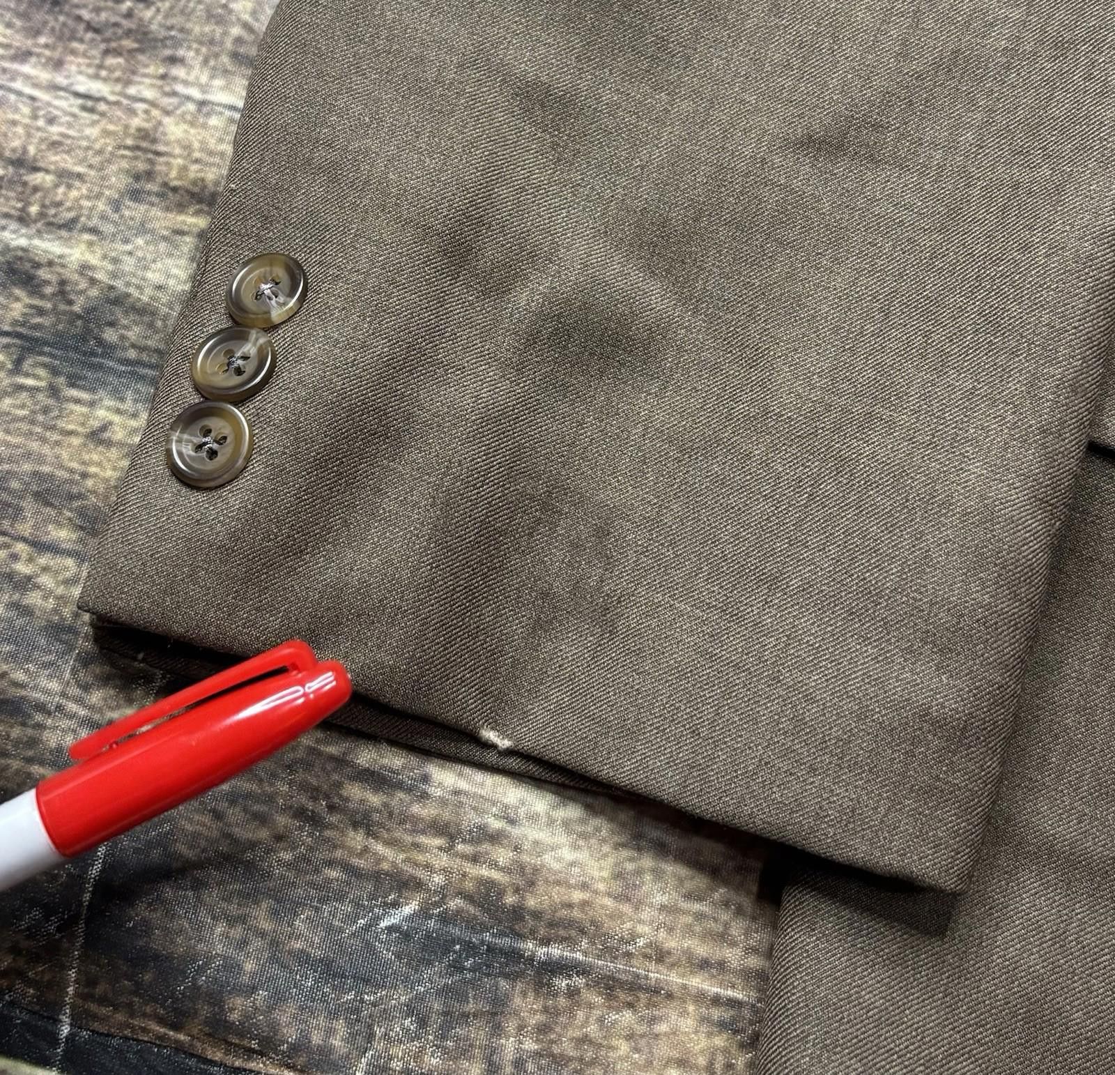 Lauren Ralph Lauren Lauren Ralph Lauren Blazer Jacket Mens 42R Wool Cashmere Size 42R - 7 Thumbnail