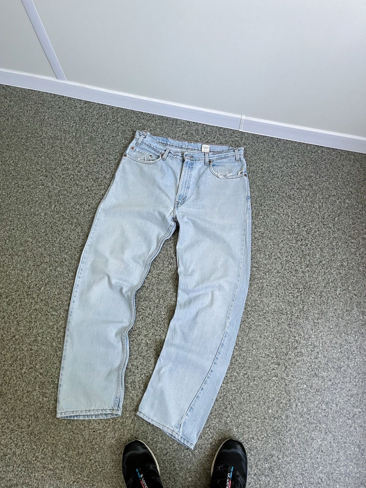 Levi's × Levi's Vintage Clothing VINTAGE 90’s 505 LEVI’s MADE IN USA DISTRESSED W36 L32 Size US 36 / EU 52 - 7 Thumbnail