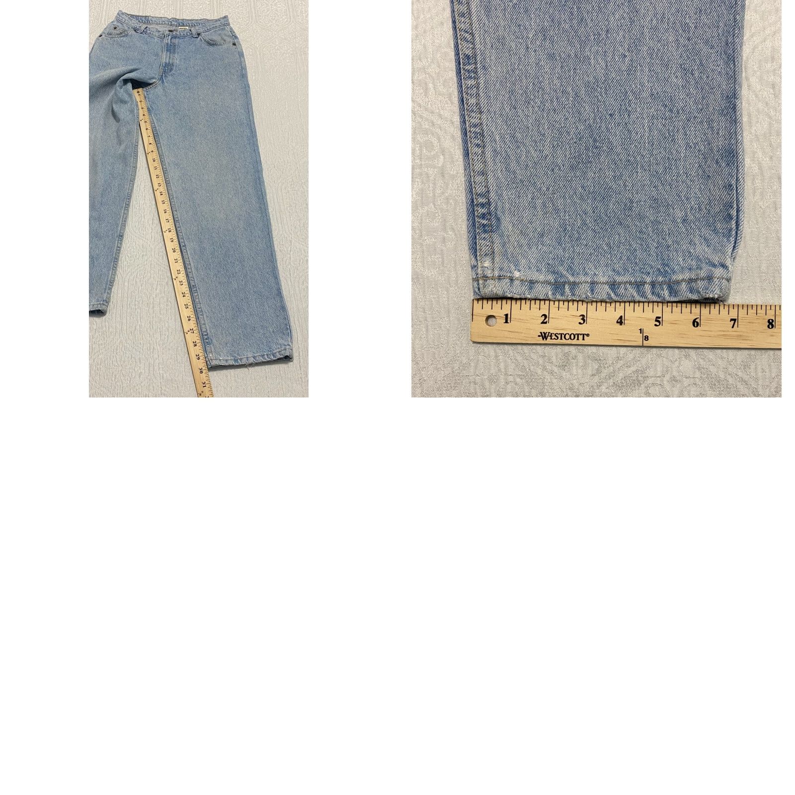 Vintage VINTAGE Brittania Jeans Mom Womens Blue High Waisted 30x30 100% Cotton Denim USA 5-Pocket Womens Jeans Size 30" / US 8 / IT 44 - 8 Thumbnail