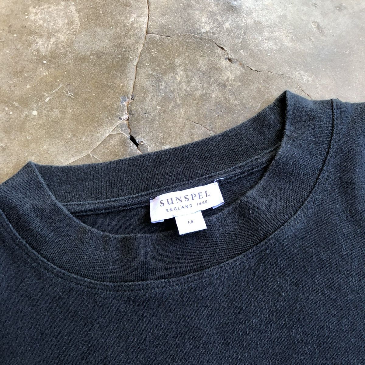 Sunspel 🇯🇵 2000s Sunspel Basic Longslevee T-shirt Black Designer Size US M / EU 48-50 / 2 - 9 Thumbnail