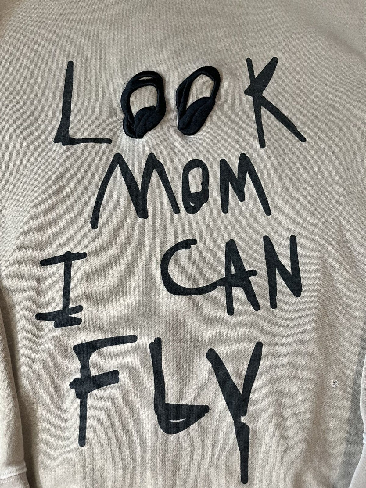 Travis Scott Travis Scott Astroworld Look Mom I Can Fly Hoodie Tan Size US L / EU 52-54 / 3 - 5 Thumbnail