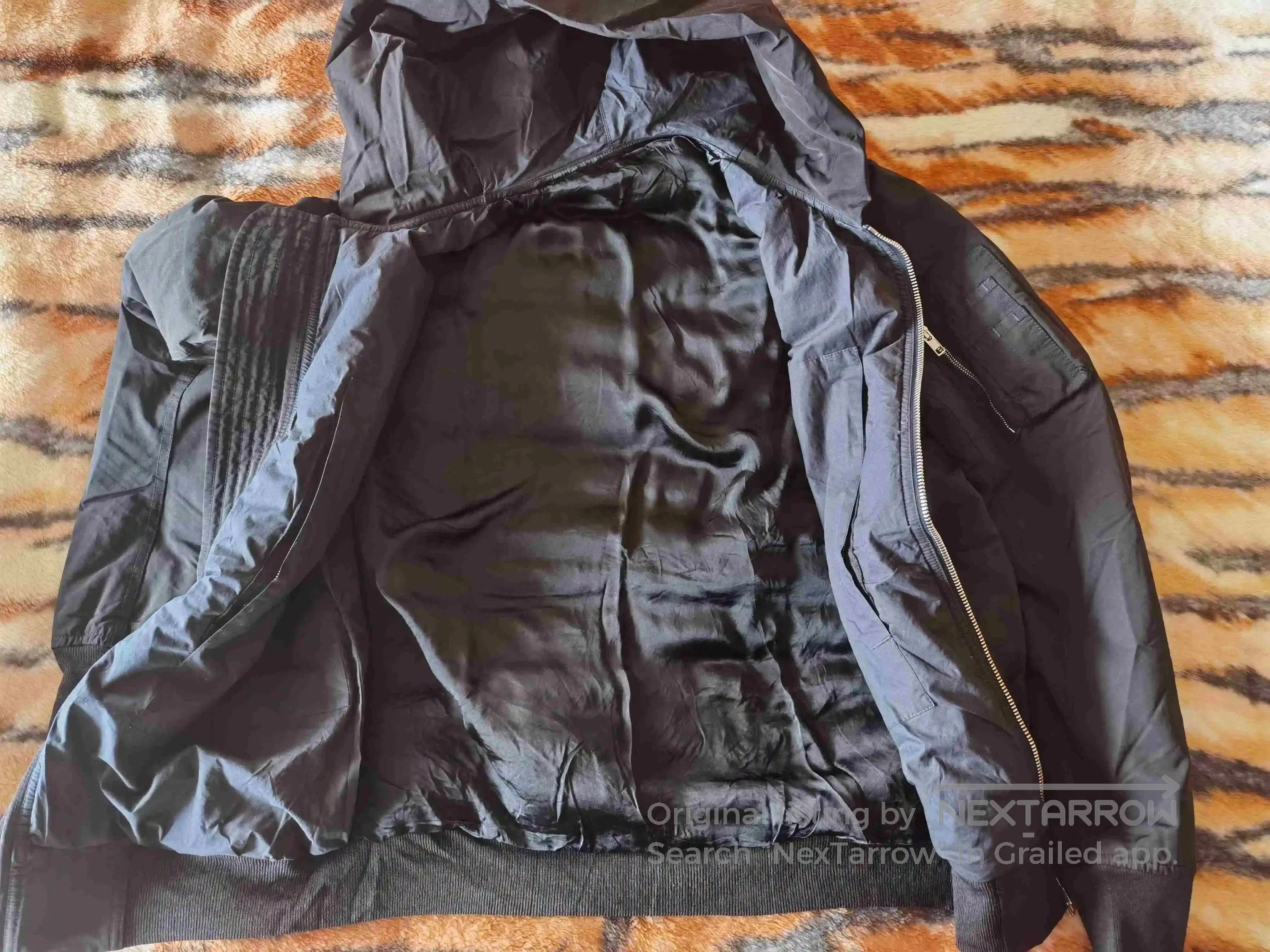 Rick Owens Rick Owens MA-1 Hooded Jacket. Size US M / EU 48-50 / 2 - 6 Thumbnail