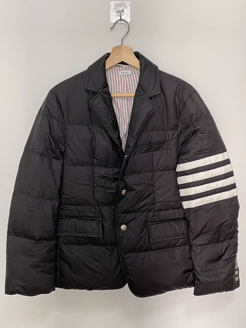 Thom Browne Thom Browne Black button down jacket 2503-Nextarrow Size US XS / EU 42 / 0 - 2 Thumbnail