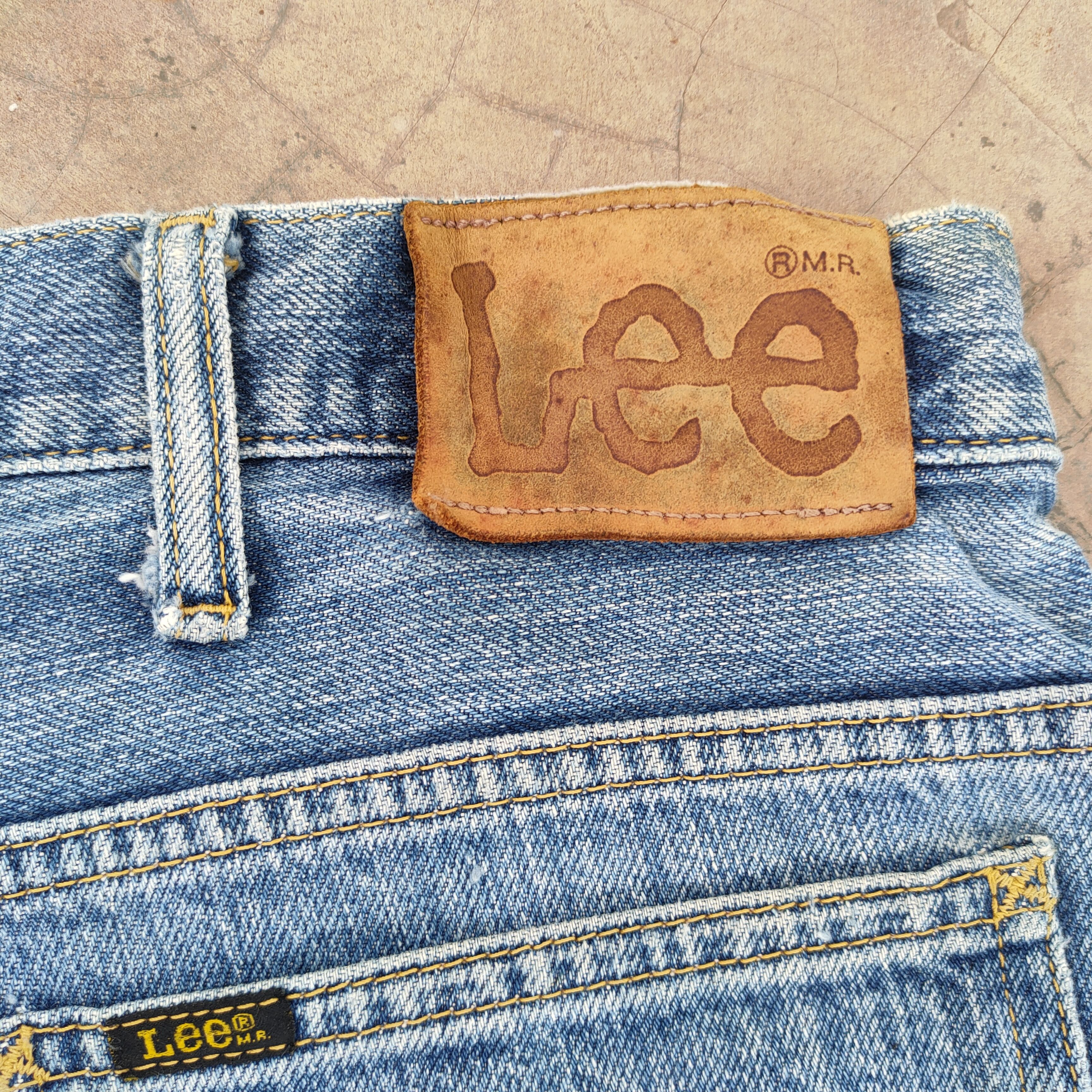 Edwin × Jean × Lee VINTAGE LEE EDWIN FADED RIPPED JEANS DENIM PANTS Size US 34 / EU 50 - 13 Thumbnail