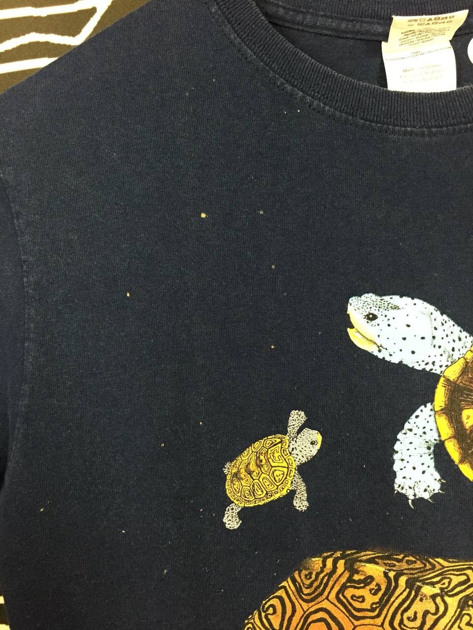 Vintage Vtg Twin Cities Reptiles Animal Print Graphic Tee Size US S / EU 44-46 / 1 - 4 Thumbnail