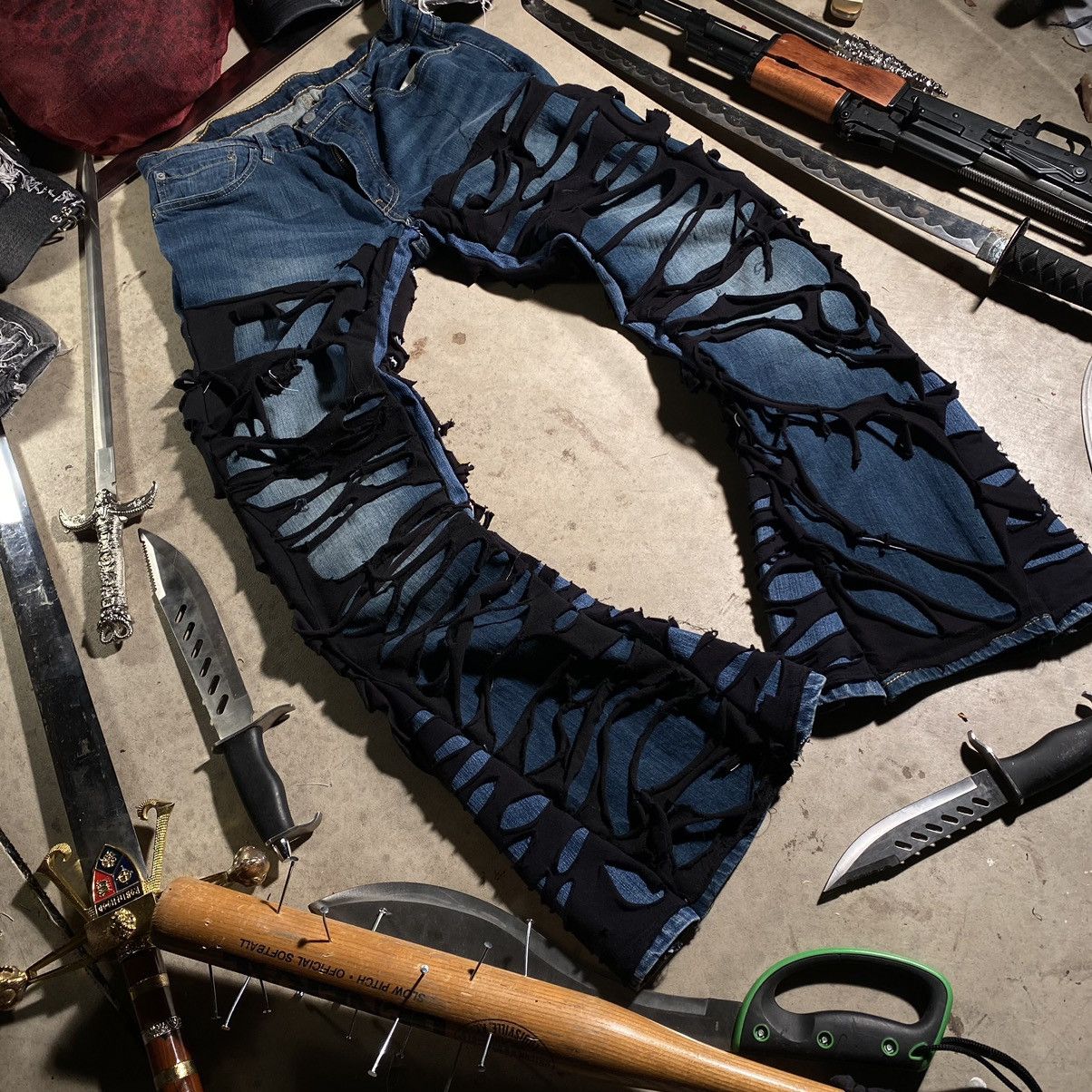 Other Dark Invader Jeans Size US 33 - 5 Thumbnail