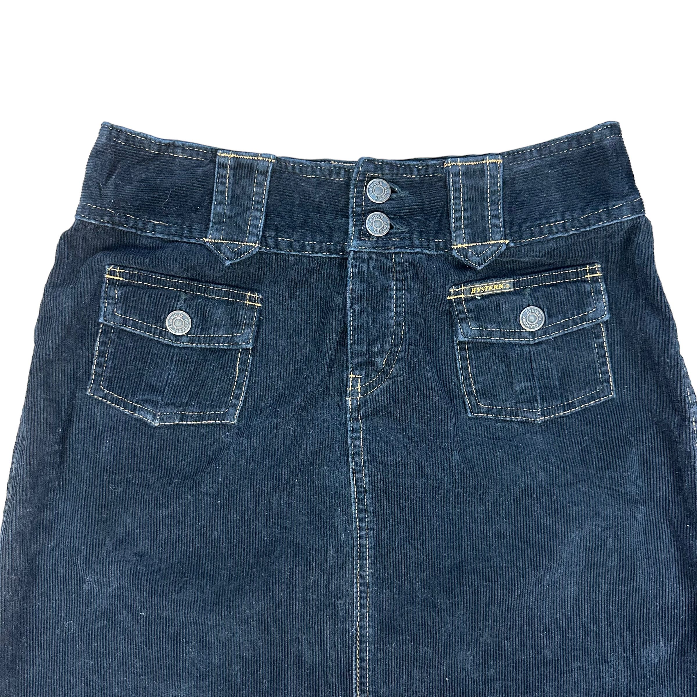 Hysteric Glamour HYSTERIC GLAMOUR CORDUROY MINI SKIRT #8224-207 Size 28" / US 6 / IT 42 - 2 Thumbnail