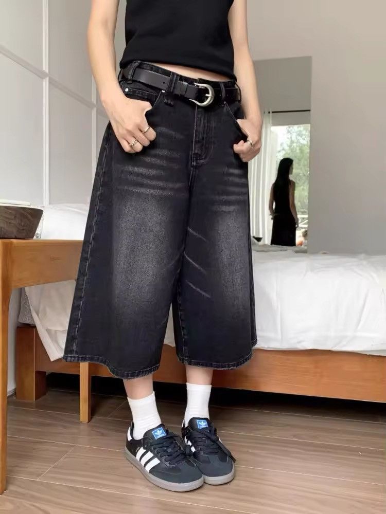 Japanese Brand × Jean Black Baggy Denim Size 30" / US 8 / IT 44 - 1 Thumbnail