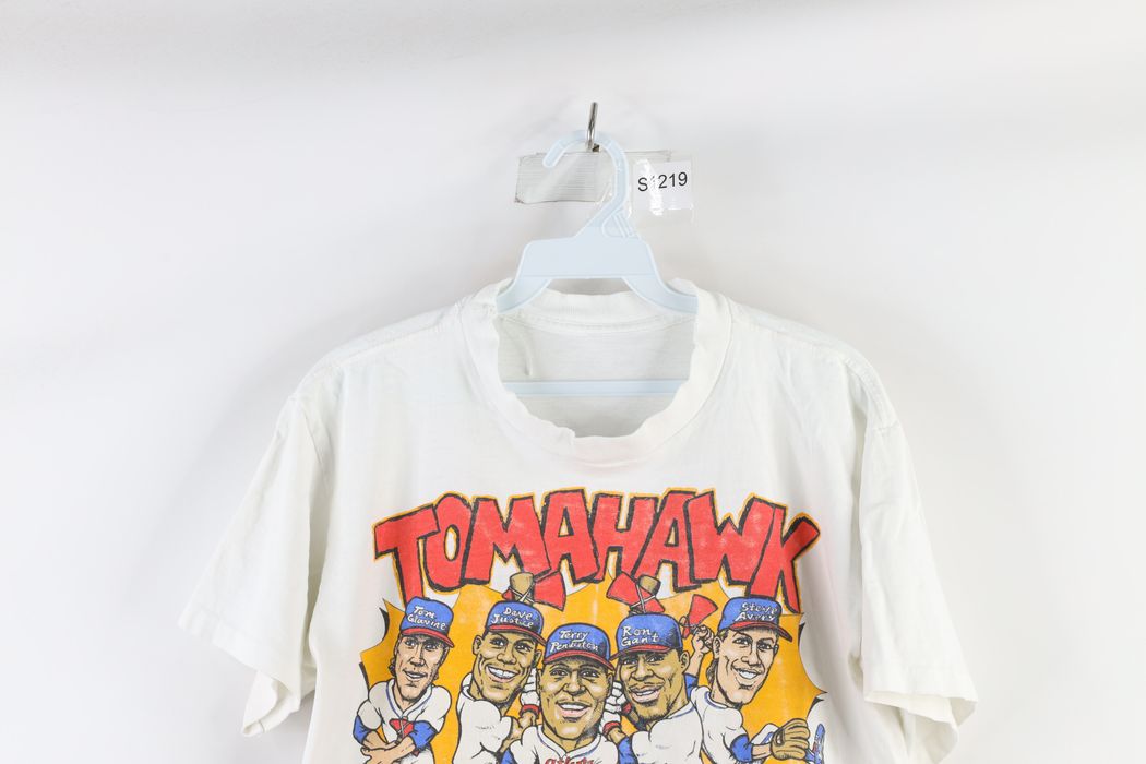 Atlanta Braves Tomahawk Chop Tee Shirt From the 90's 