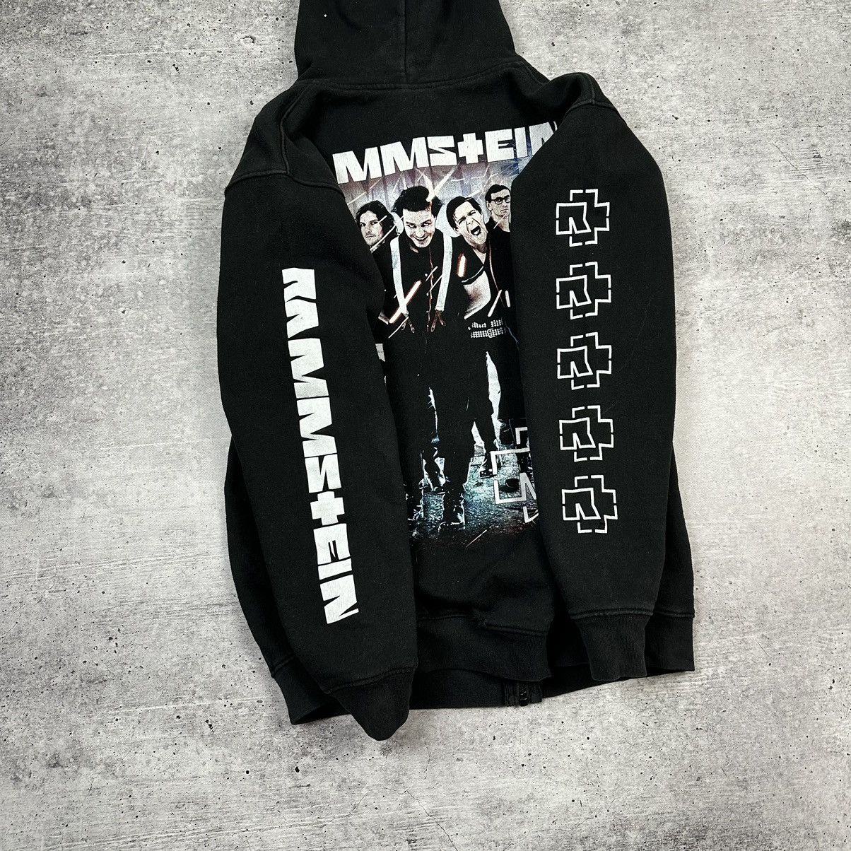 Band Tees Rammstein Band Rock Zip Hoodie Size S Size US S / EU 44-46 / 1 - 16 Thumbnail