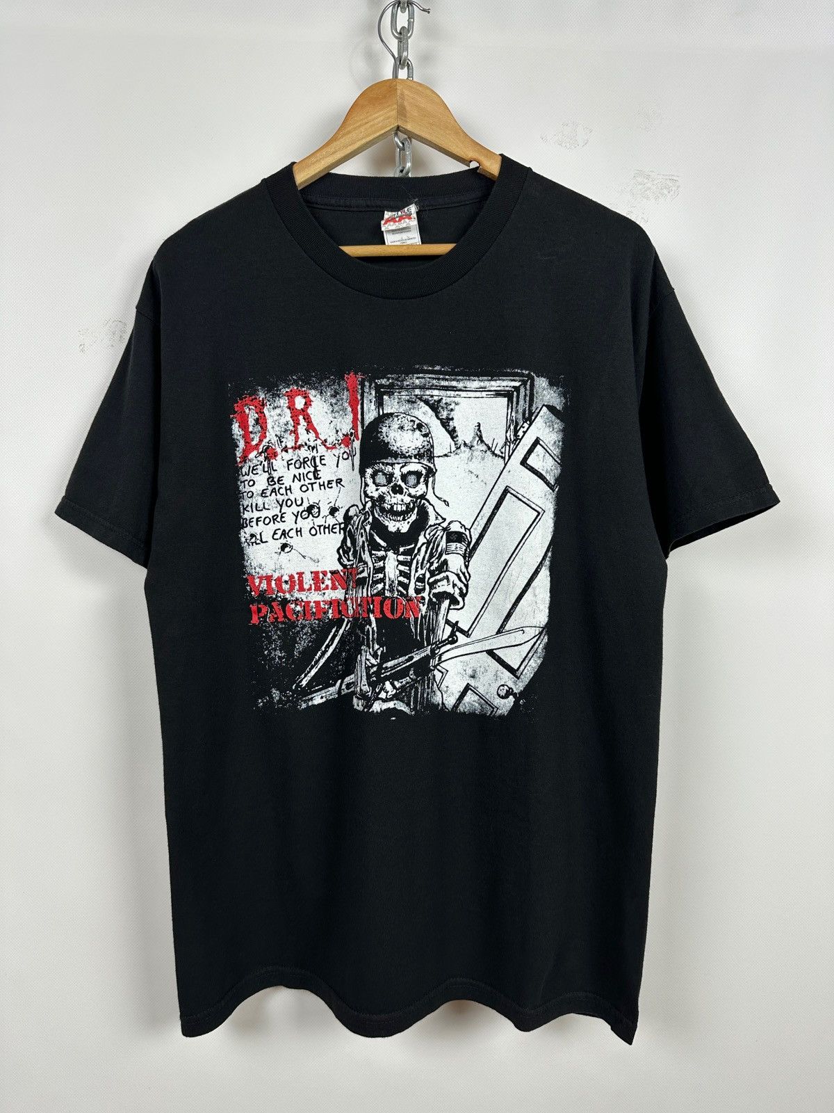 Band Tees Vintage Dirty Rotten Imbeciles D.R.I Band T-Shirt Size US L / EU 52-54 / 3 - 2 Thumbnail