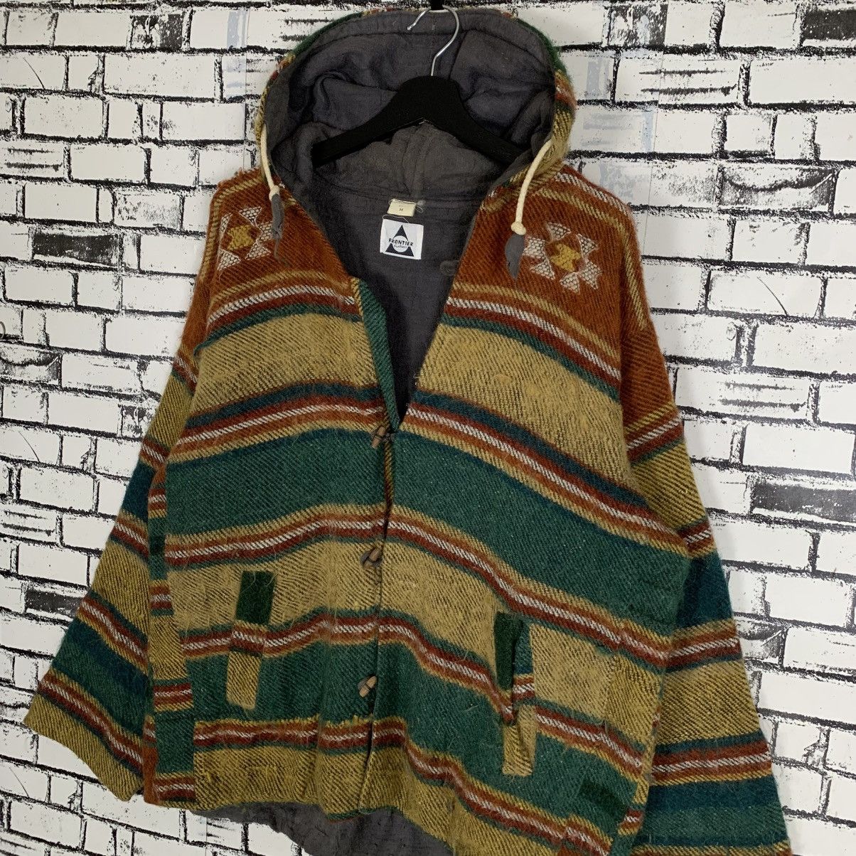 Native × Vintage Vintage Frontier Aztec Navajo Jacket Size US M / EU 48-50 / 2 - 3 Thumbnail