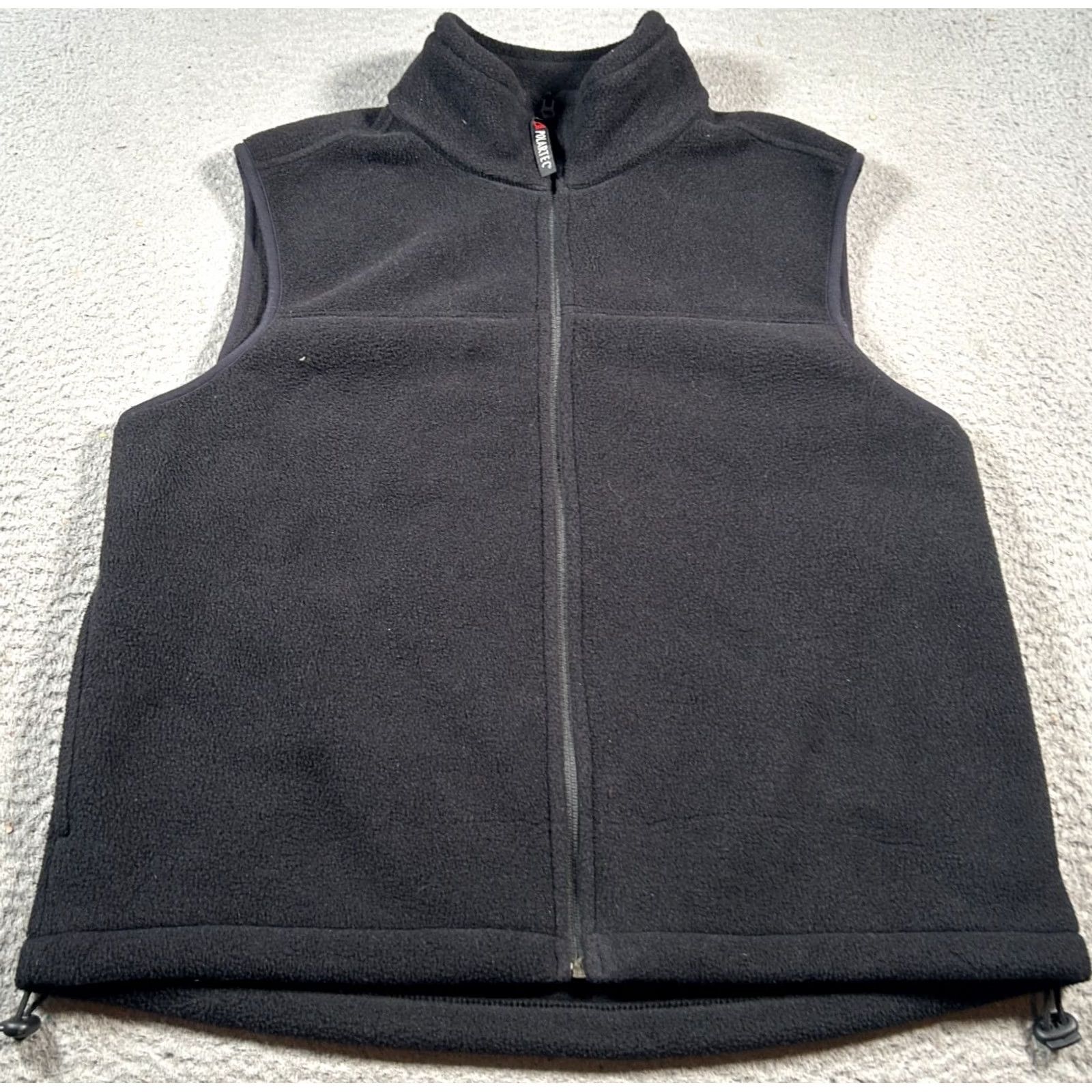 Eddie Bauer Eddie Bauer Vest Mens M Black Full Zip Pockets Fleece Outdoor Mock Neck Size US M / EU 48-50 / 2 - 2 Thumbnail