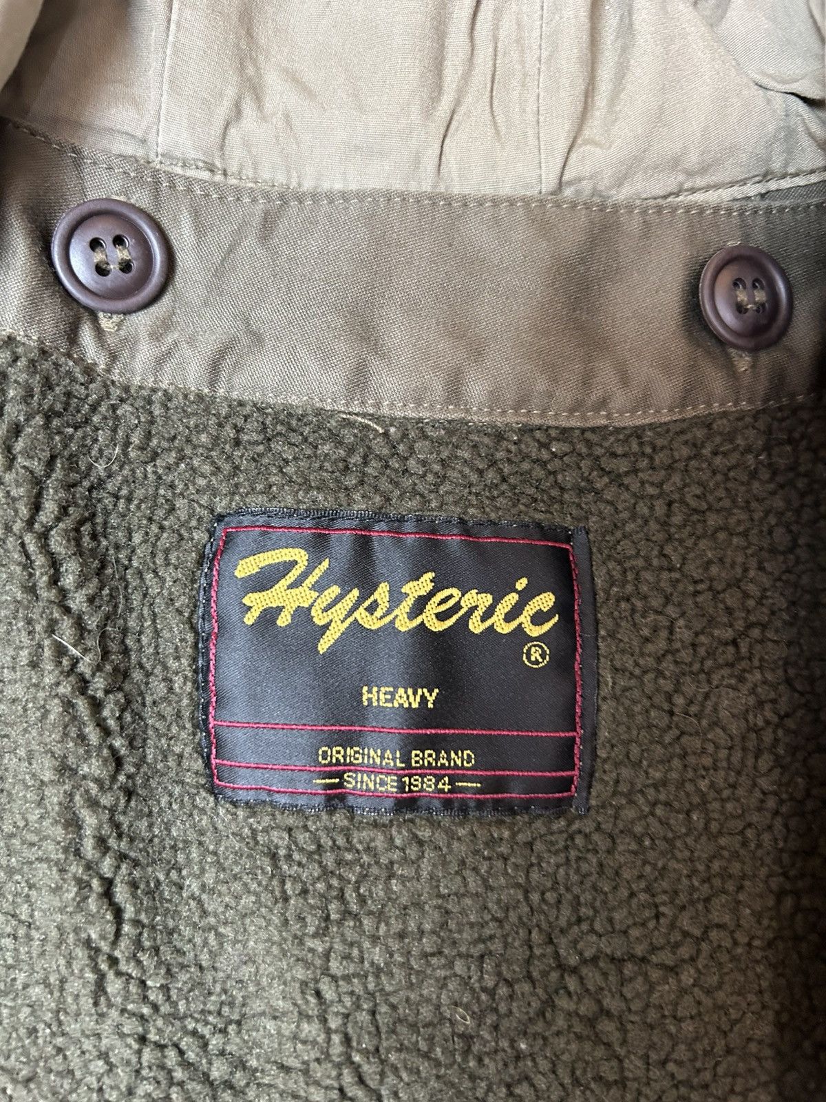 Hysteric Glamour HYSTERIC GLAMOUR FAUX DUR HOODIE PARKA JACKET Size US M / EU 48-50 / 2 - 5 Thumbnail