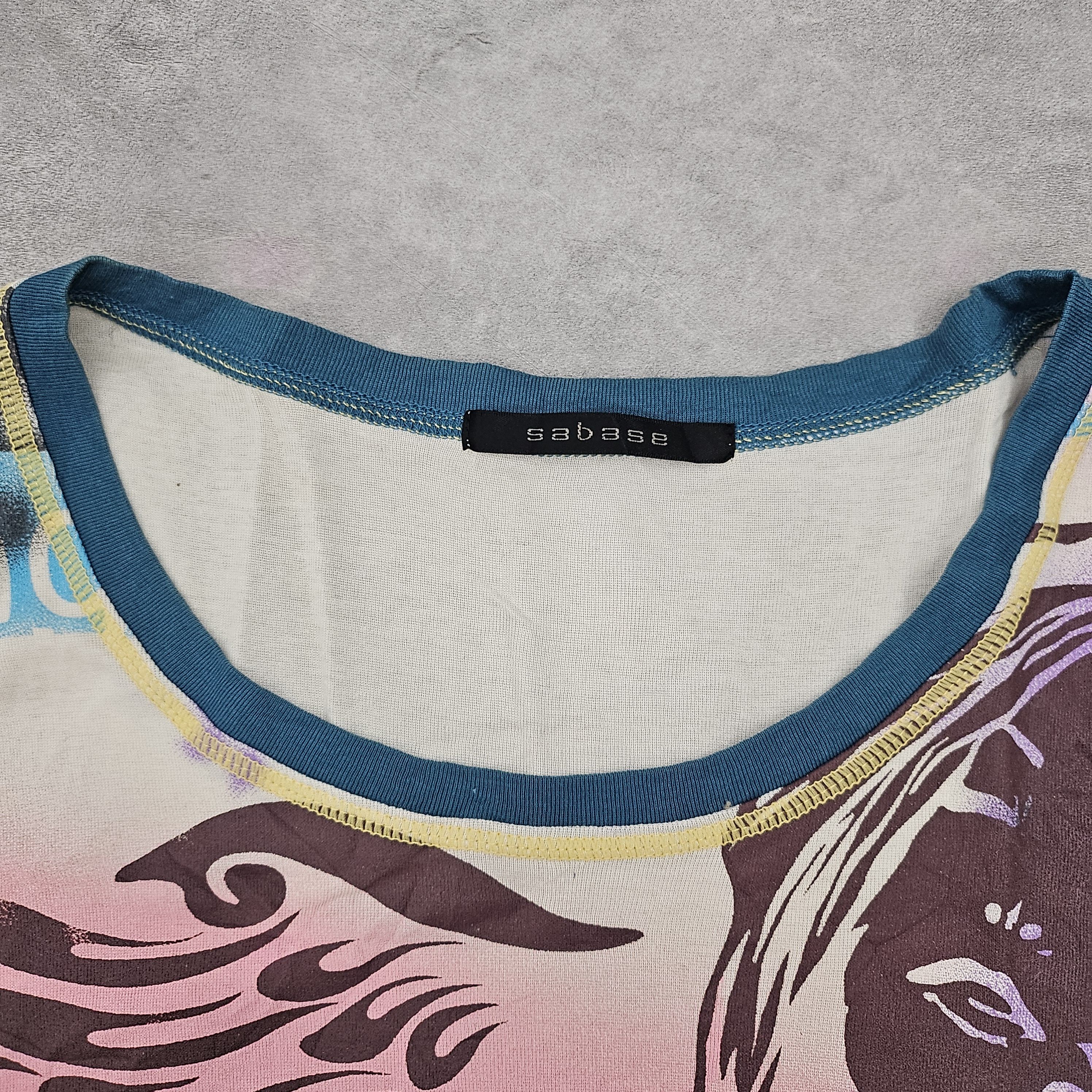 Japanese Brand Sabase vintage y2k hysteric styled tee Size US S / EU 44-46 / 1 - 4 Thumbnail