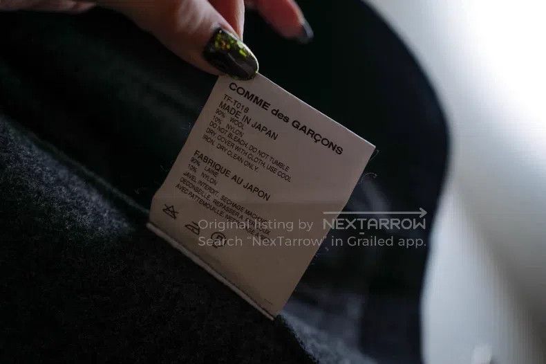 Comme des Garcons Comme des Garcons Collar Notched Wool Tweed Jacket Size S / US 4 / IT 40 - 7 Thumbnail