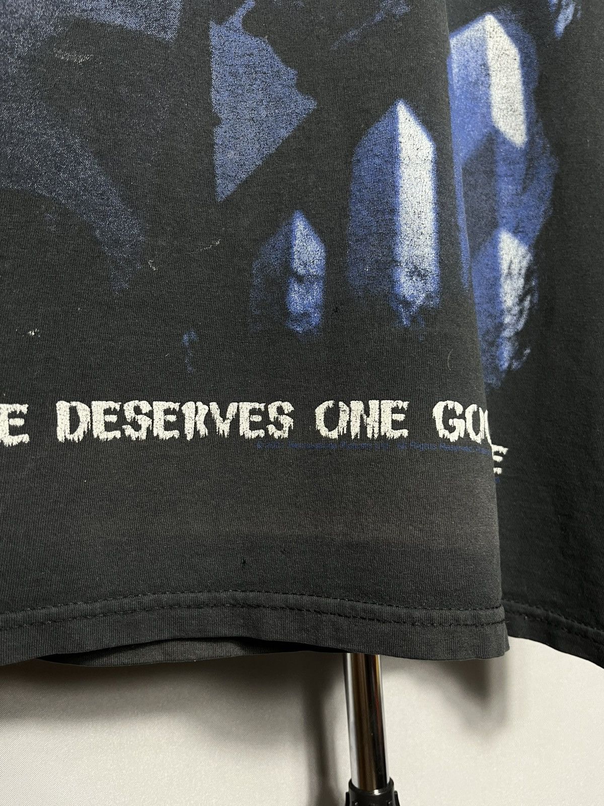 Fruit Of The Loom 2001 Vintage 90's Halloween Michael Myers tee shirt boxy fit Size US M / EU 48-50 / 2 - 8 Thumbnail