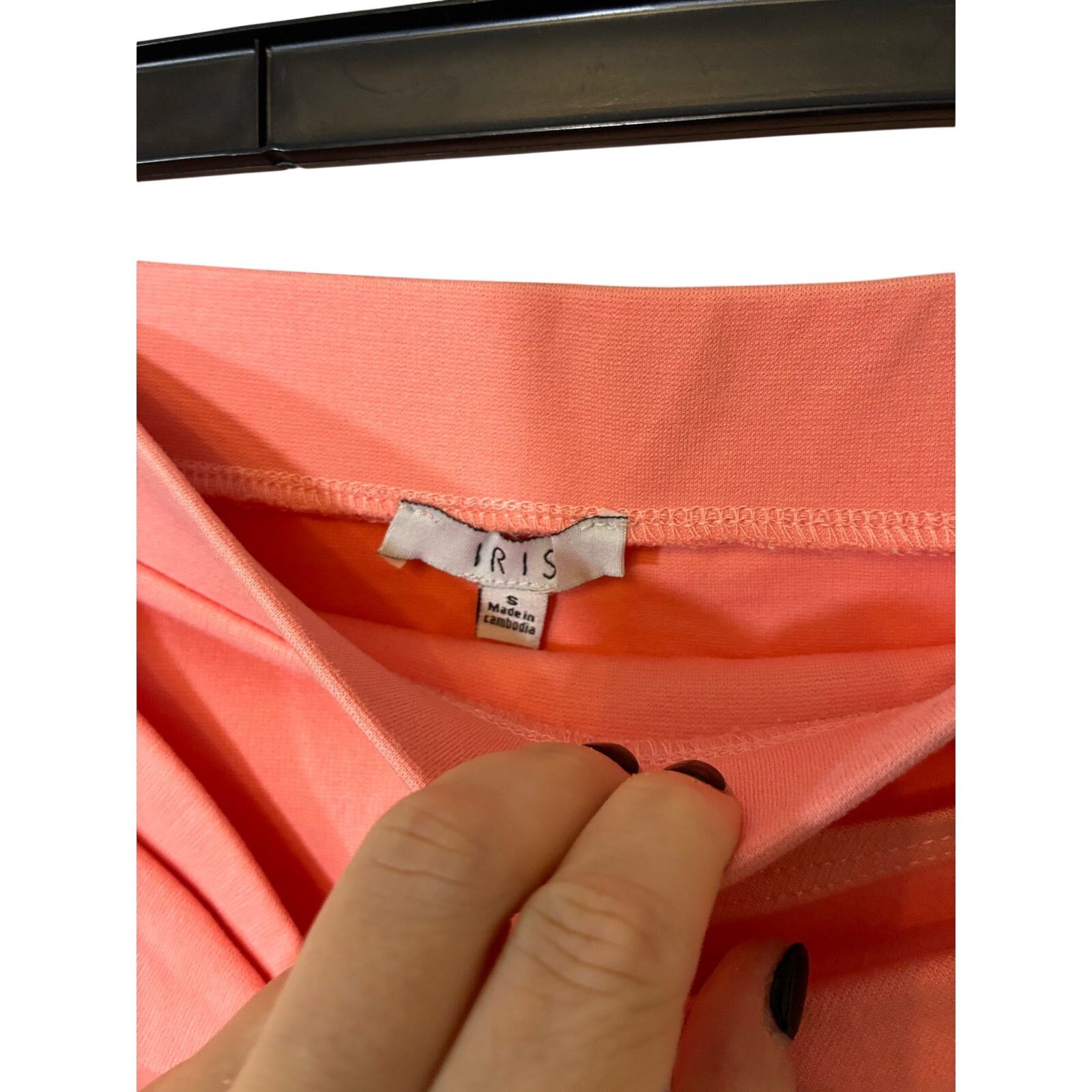 Other Iris Pink Twist Front Pencil Skirt Women’s Small Corpcore Size 25" / US 0 / IT 36 - 3 Thumbnail