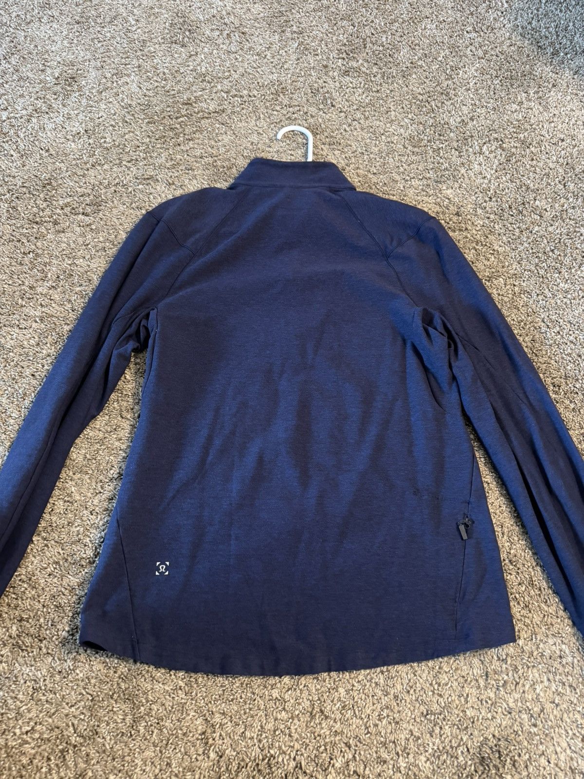 Lululemon Lululemon Mens Q-Zip - Navy Size US S / EU 44-46 / 1 - 2 Thumbnail