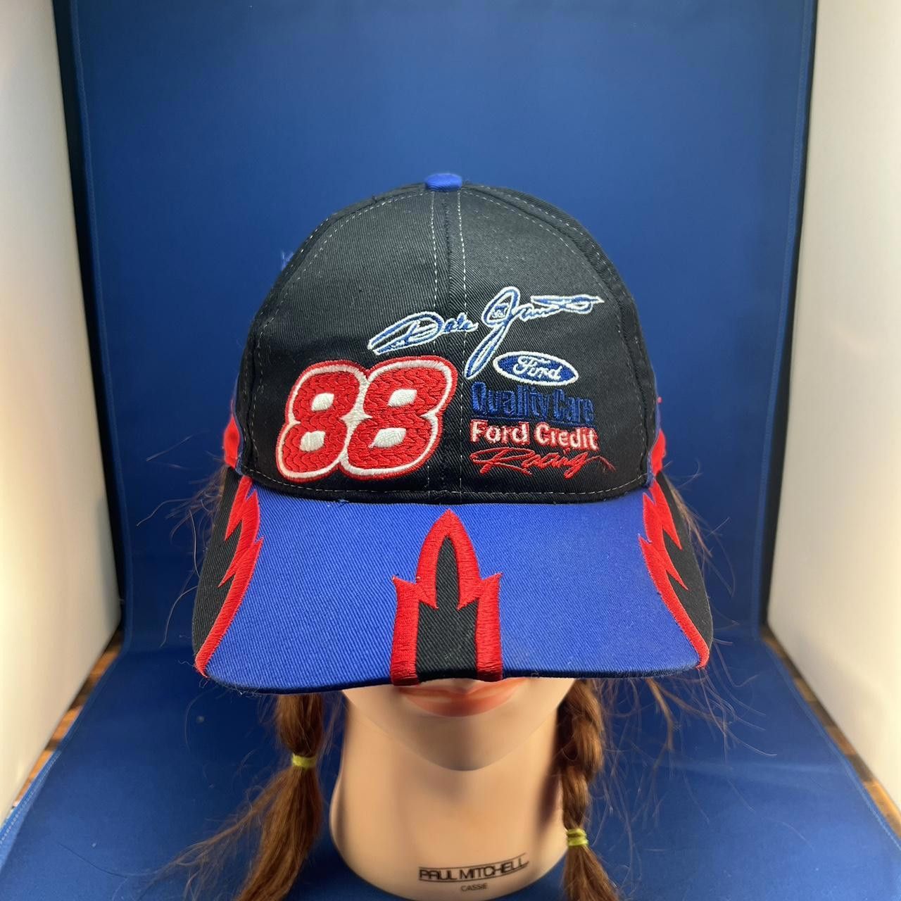 Ford Dale Jr. Ford Credit Racing Cap - 88 Flames Edition Nascar Size ONE SIZE - 1 Thumbnail