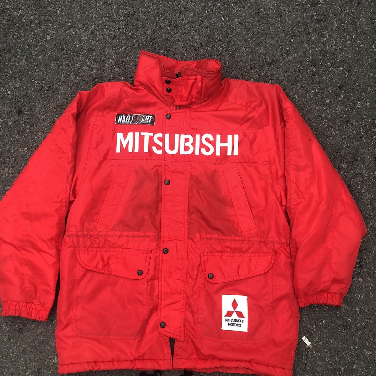 Image of Gear For Sports x Sports Specialties Vintage Ralliart Mitsubishi 90's Jacket in Red, Men's (Size XL