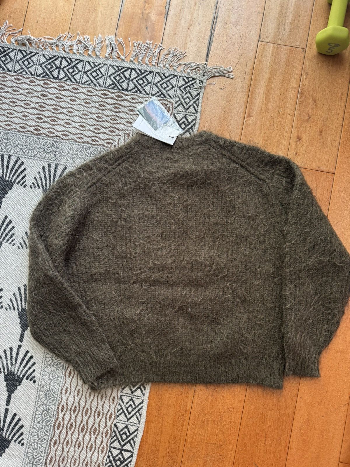 John Elliott John Elliott Wool Mohair Crew Sweater Cropped Size US M / EU 48-50 / 2 - 3 Thumbnail