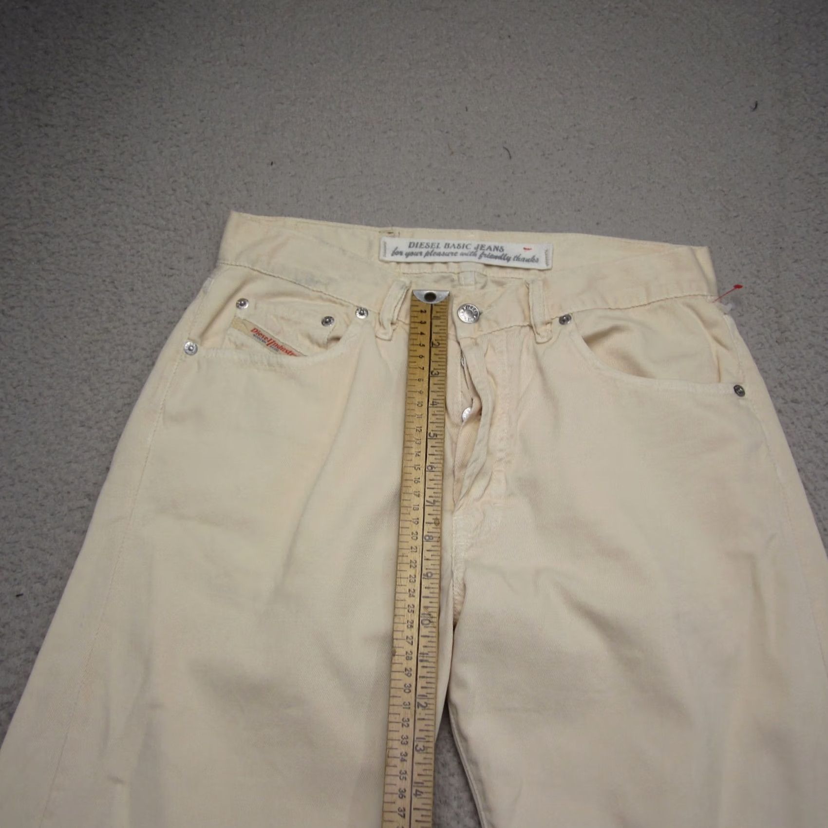 Diesel Diesel Jeans Men 31 Brown Bootcut Denim Designer Preppy Faded Size US 31 - 4 Thumbnail