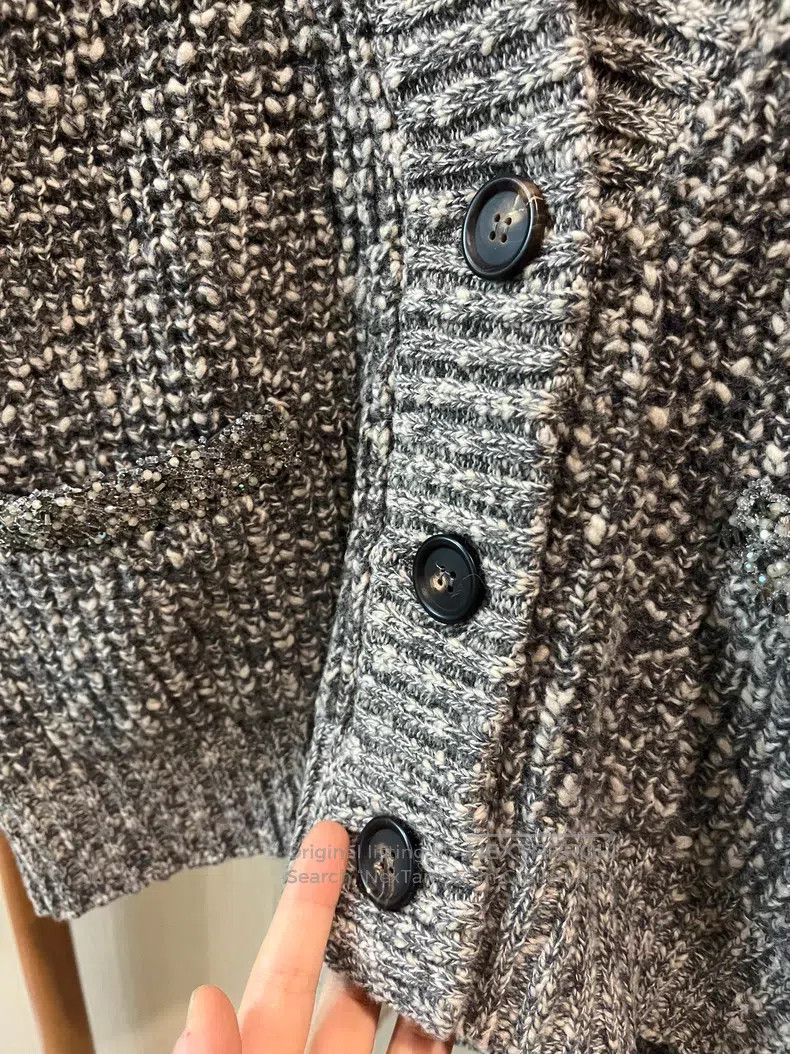 Brunello Cucinelli Brunello Cucinelli Cashmere Blend Beaded Jacket Cardigan Size XS / US 0-2 / IT 36-38 - 3 Thumbnail