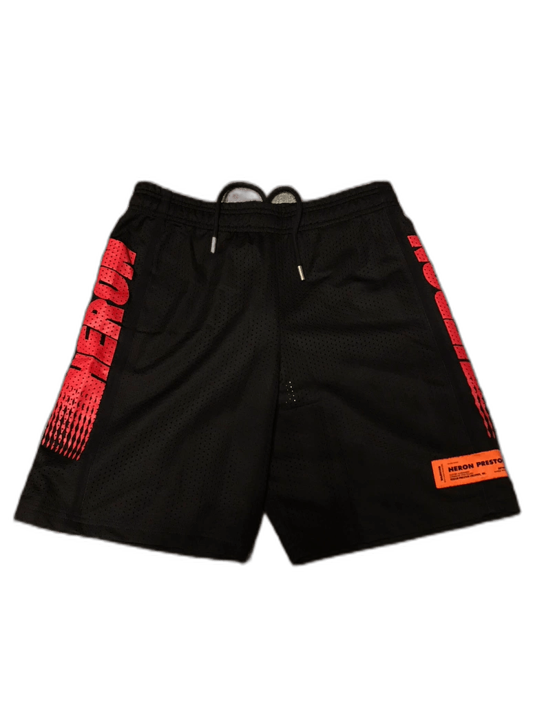 Heron Preston Heron Preston Black Mesh Summer Shorts Size US 26 / EU 42 - 1 Thumbnail