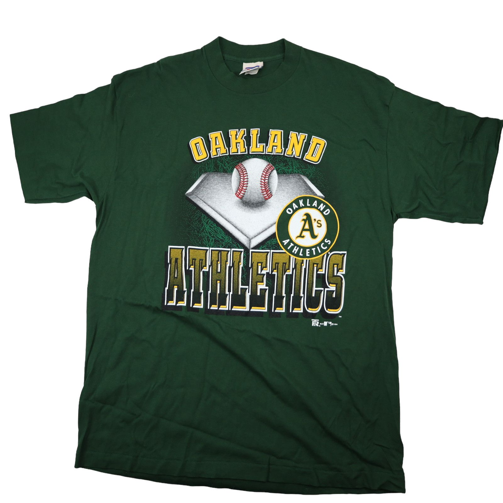 MLB × Vintage Vintage Oakland Athletics Graphic T Shirt Size US XL / EU 56 / 4 - 1 Thumbnail