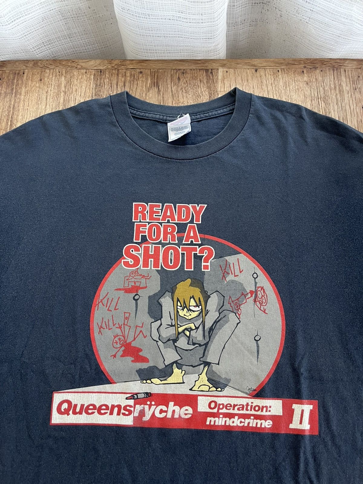 Band Tees × Vintage Vintage Queensryche Operation mindcrime 2 artwork tshirt Size US XL / EU 56 / 4 - 4 Thumbnail