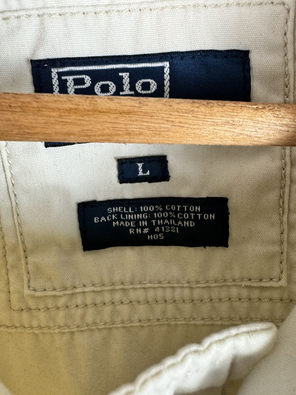 Polo Ralph Lauren Vintage Polo Ralph Lauren Biker light Jacket Size US L / EU 52-54 / 3 - 4 Thumbnail