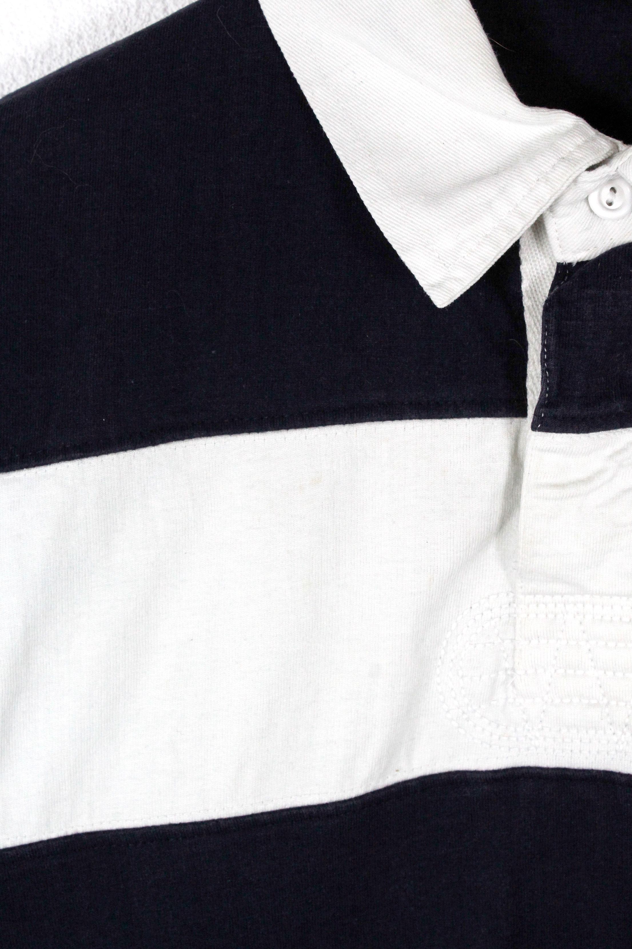 Rugby Ralph Lauren Vintage Ralph Lauren Rugby Polo 90s Striped Preppy Size S / US 4 / IT 40 - 11 Thumbnail