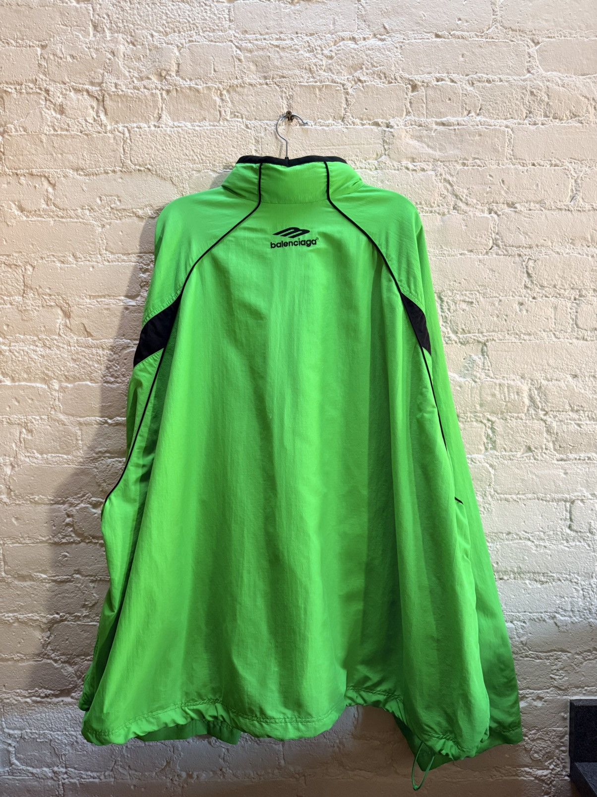 Balenciaga FW20 Green Track Jacket Size US L / EU 52-54 / 3 - 6 Thumbnail