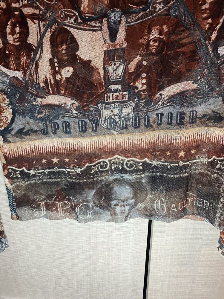 Jean Paul Gaultier JPG Gaultier Jean Paul Indian Vintage Mesh Top Size S / US 4 / IT 40 - 6 Thumbnail