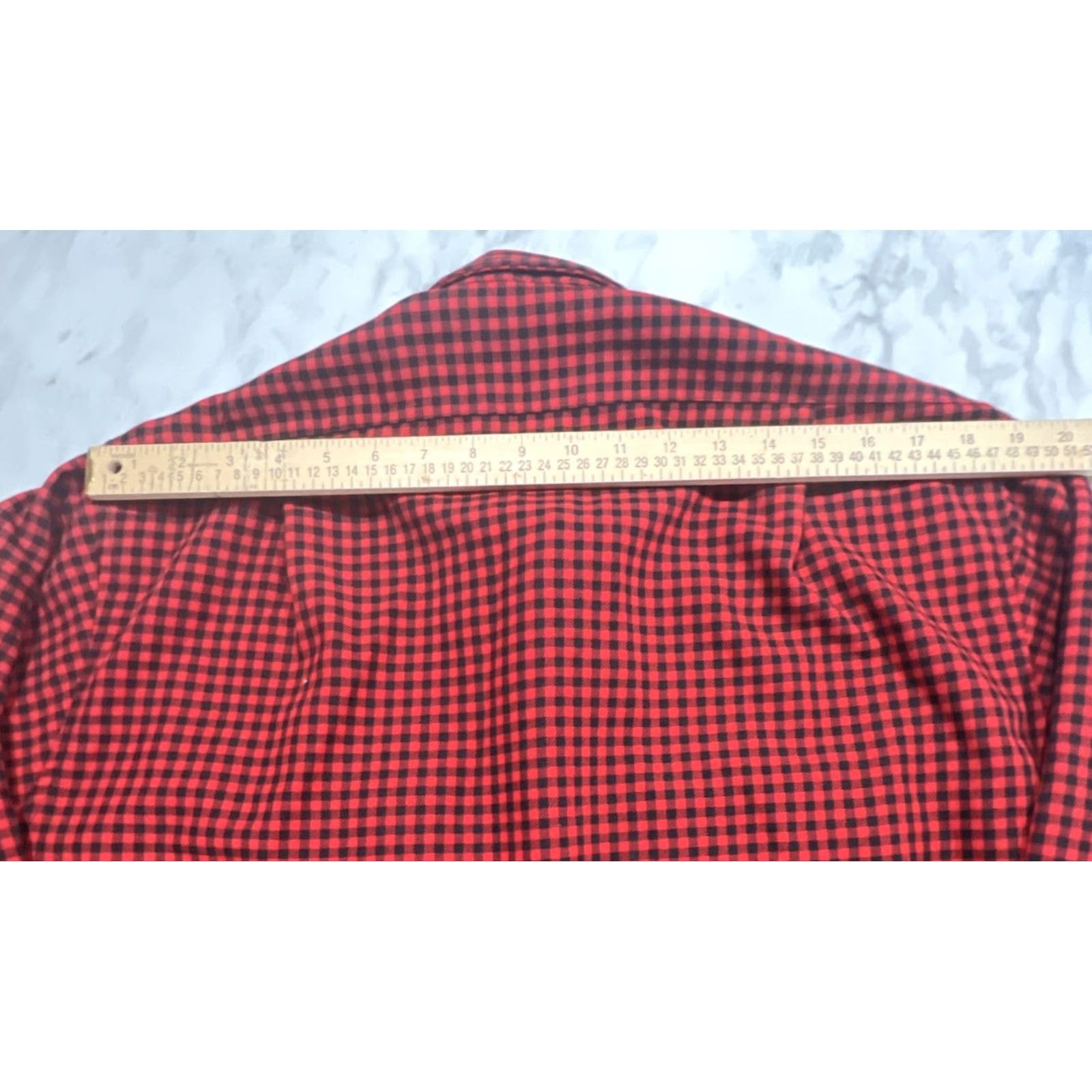 Vintage VINTAGE Cabela’s Long Sleeve Shirt Men Large Checkered Red Black Made USA Size US L / EU 52-54 / 3 - 5 Thumbnail