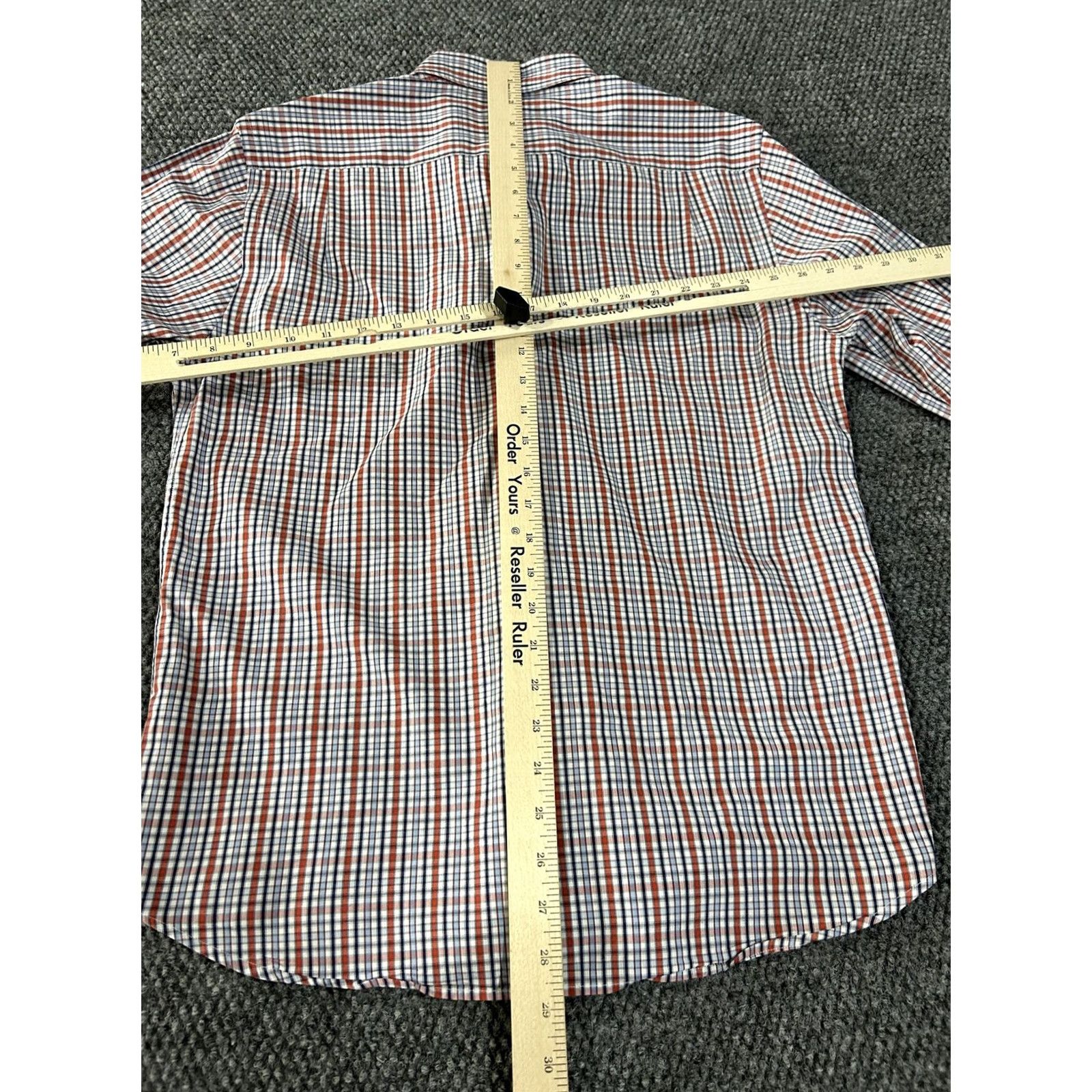 UNTUCKit UNTUCKit Shirt Mens Medium Multicolor Check Slim Fit Long Sleeve Button Front Size US M / EU 48-50 / 2 - 6 Thumbnail