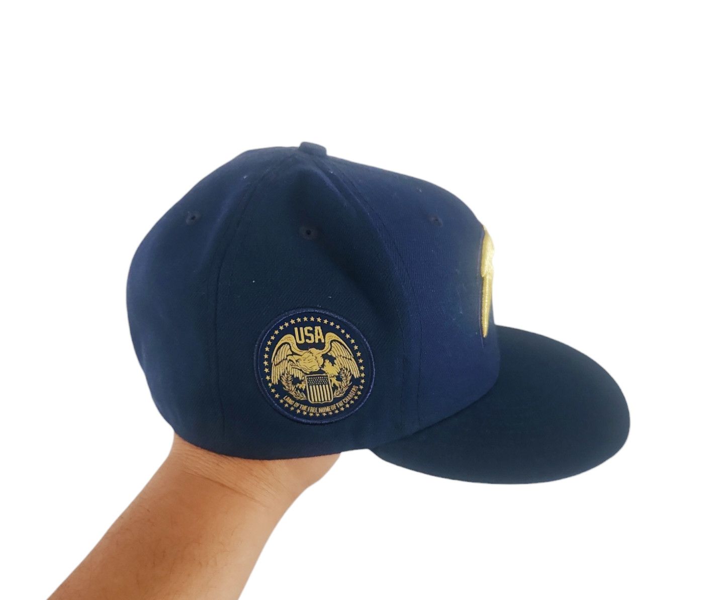 New Era New Era Los Angeles Chargers W/ USA Eagle Patch Navy 7 3/4 Size ONE SIZE - 4 Thumbnail