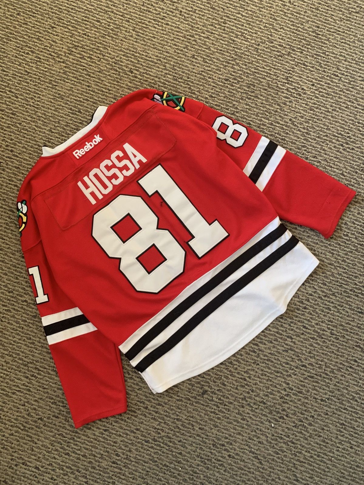 Ccm 2013 Stanley Cup Champions Chicago Blackhawks #81 Hossa Size US M / EU 48-50 / 2 - 2 Thumbnail