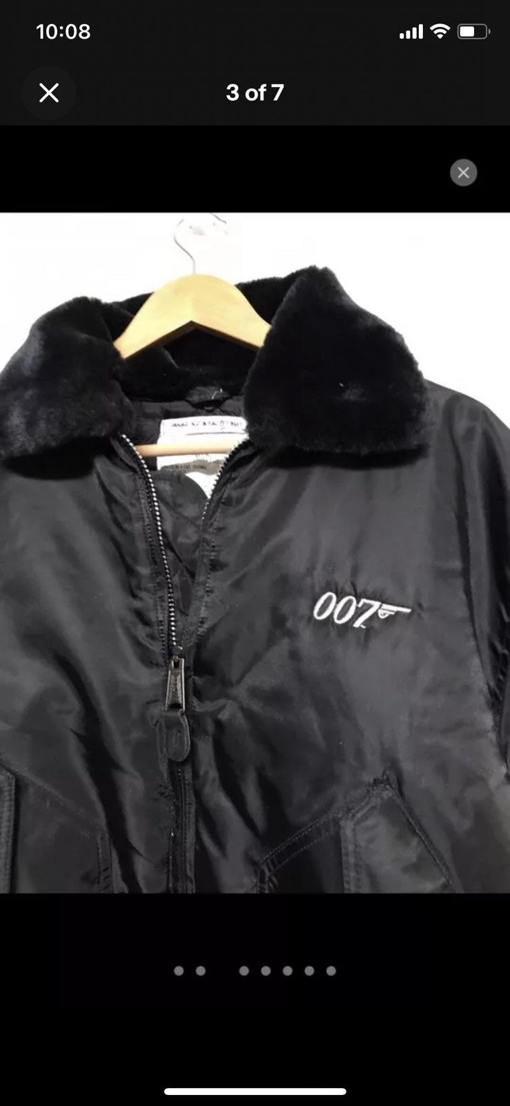 Alpha Industries × Japanese Brand × Vintage 007 tomorrow never dies Jacket bomber Flyer Bond Vintage Size US M / EU 48-50 / 2 - 3 Thumbnail