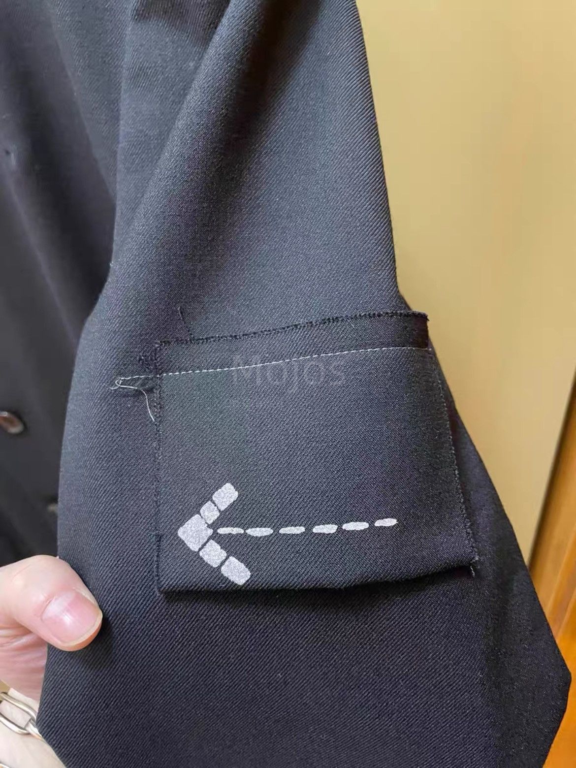 Yohji Yamamoto Yohji Yamamoto Pour Homme 08AW Leather Logo Neck Jacket-250 Size US M / EU 48-50 / 2 - 5 Thumbnail