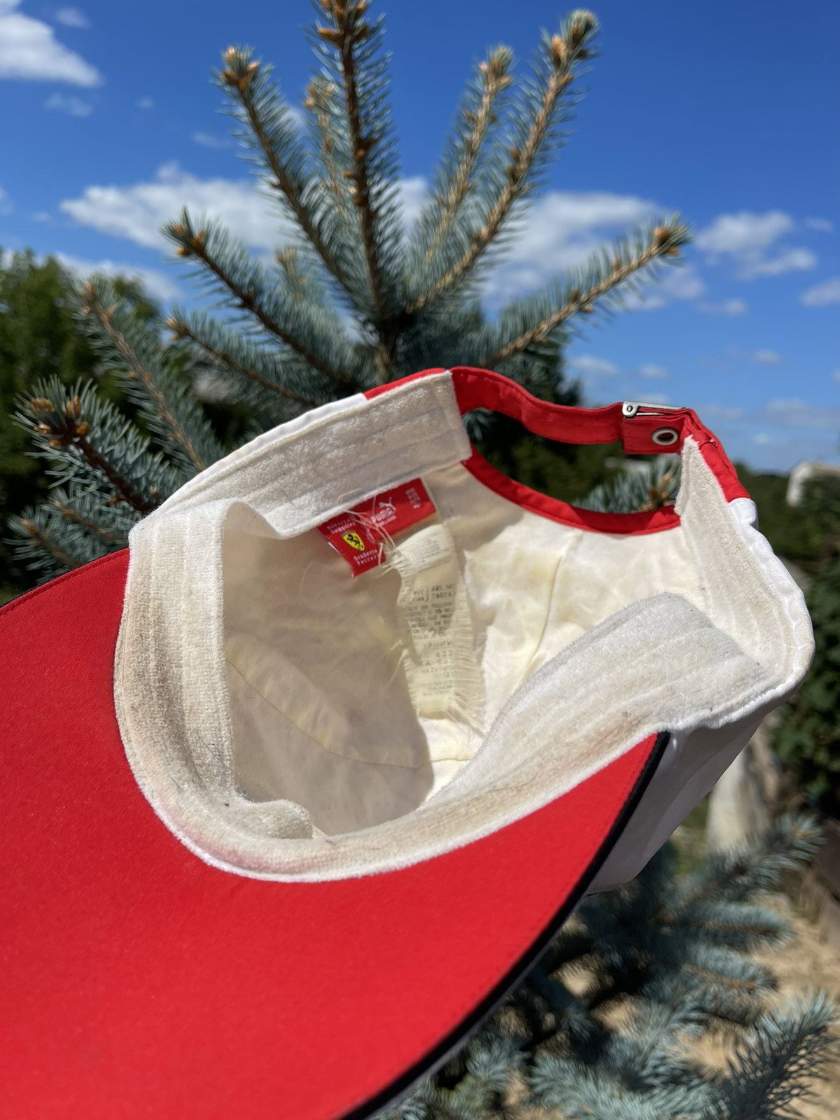 Ferrari × Puma × Vintage Y2K Puma Ferrari Vintage Racing Formula 1 red cap Size ONE SIZE - 8 Thumbnail