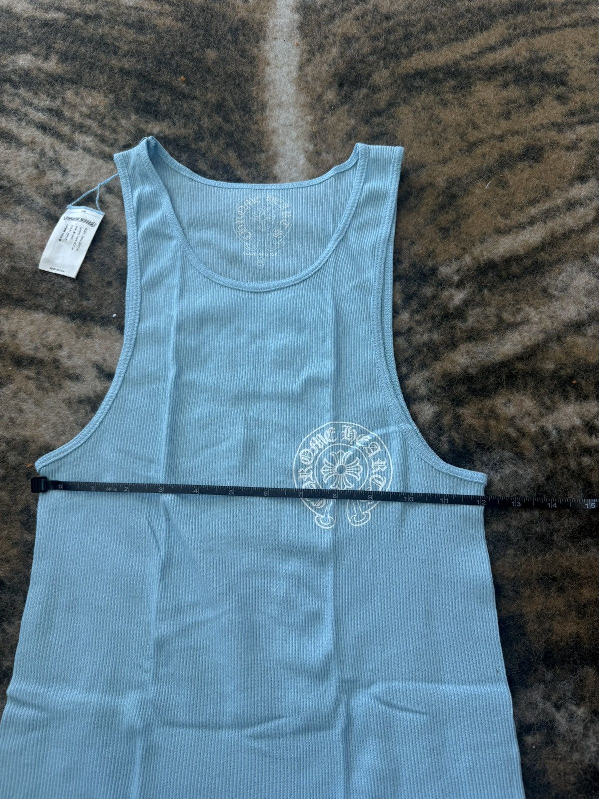 Chrome Hearts CHROME HEARTS BABY BLUE TANK TOP Size US XL / EU 56 / 4 - 4 Thumbnail